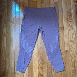 Athleta Contender Mesh Capri Tight Size XL